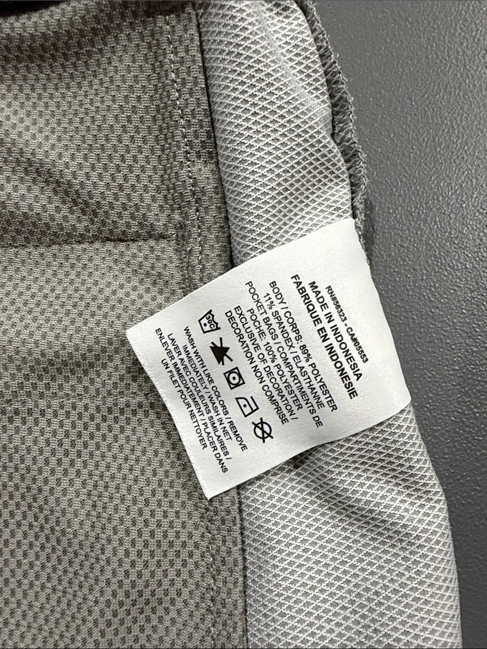Men's Nike Golf Shorts - Light Gray